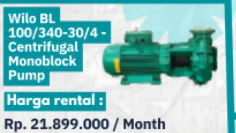 Wilo BL 100/340-30/4 β Centrifugal Monoblock Pump