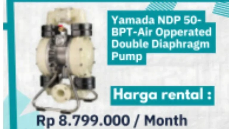 Yamada NDP 50-BPT β Air Operated Double Diaphragm Pump