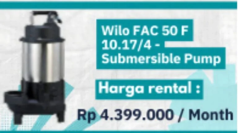 Wilo FAC 50 F 10.17/4 β Submersible Pump