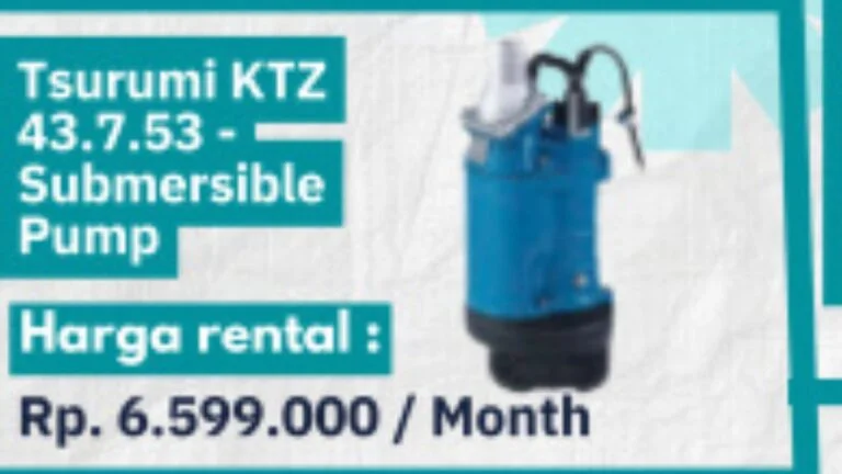Tsurumi KTZ 43.7.53 β Submersible Pump