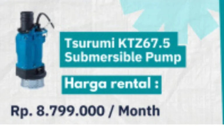 Tsurumi KT267.5 β Submersible Pump