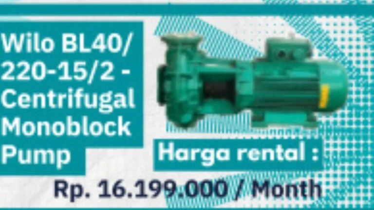 Wilo BL40/220-15/2 β Centrifugal Monoblock Pump